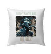 Don't Play The Blues Outdoor Pillow - Beyond T-shirts